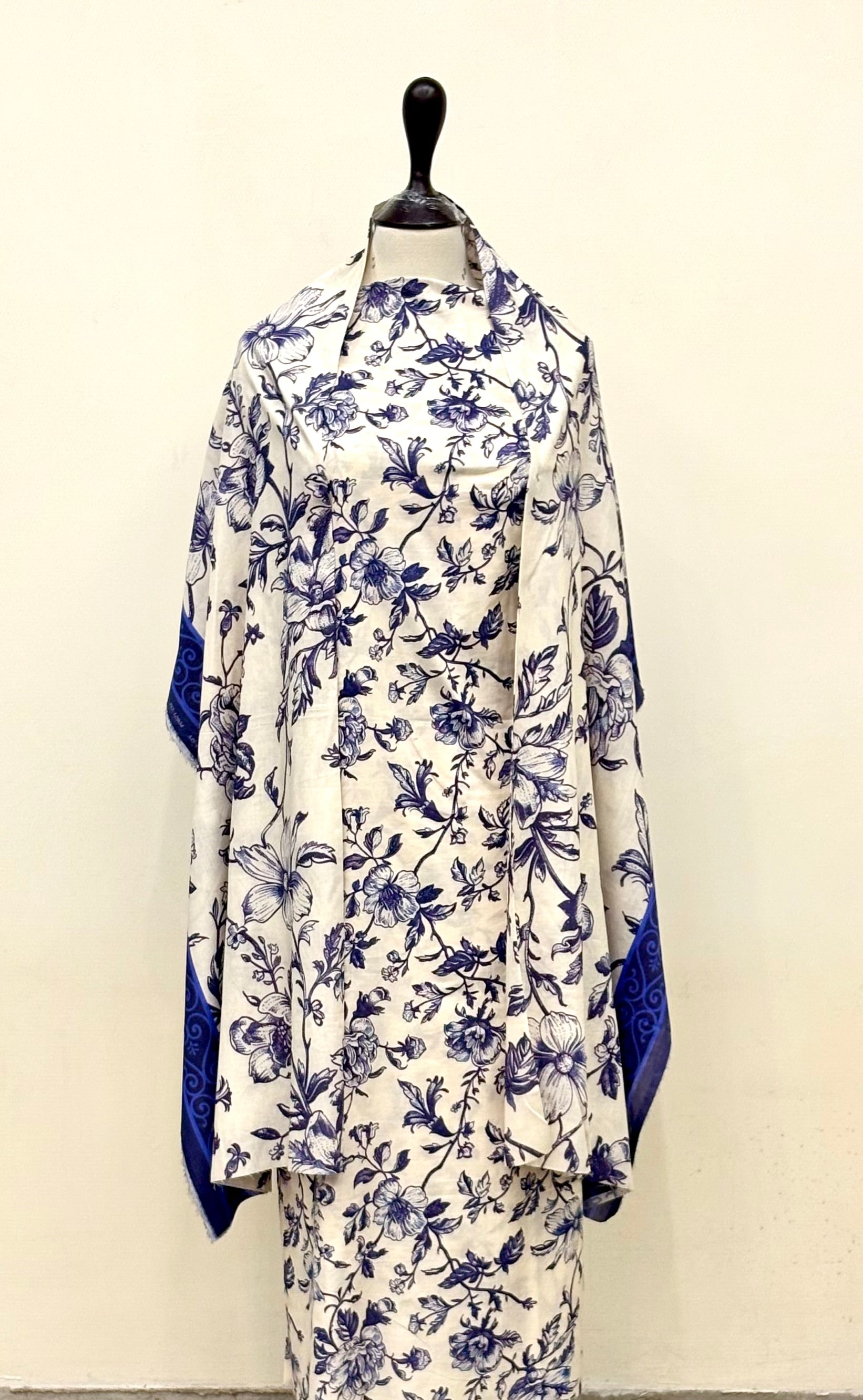 2 Piece Unstitched Ladies Printed Lawn Suit