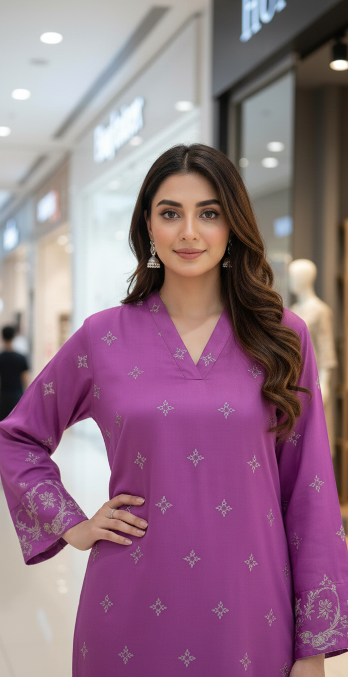 Kotail Embroidered Shirt 003