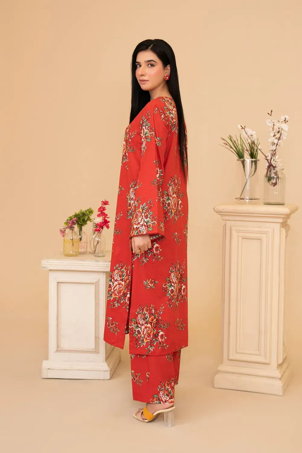 Dark Scarlet - Unstitched